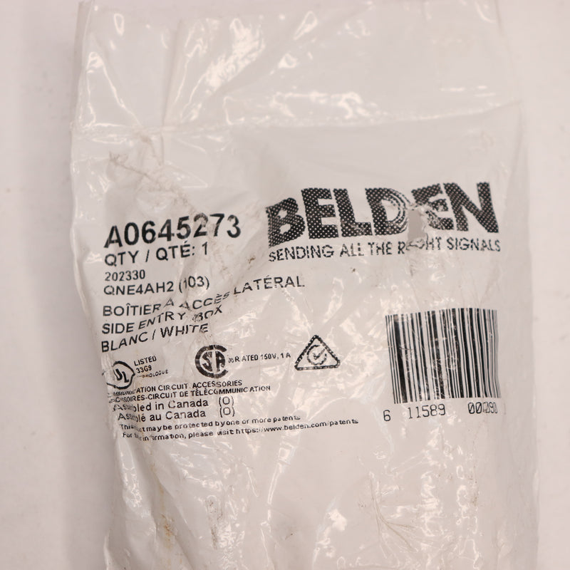 Belden Panels MDVO Side Entry Box 2 Port A0645273
