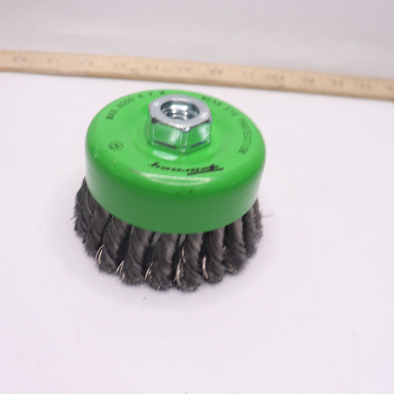 Forney Knot Cup Brush 4" x 5/8"