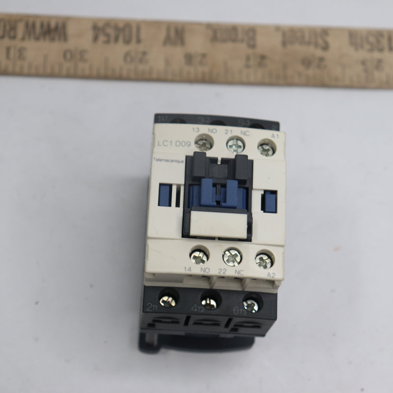 Schneider Electric 3 Pole Contactor 9 Amp LC1D09