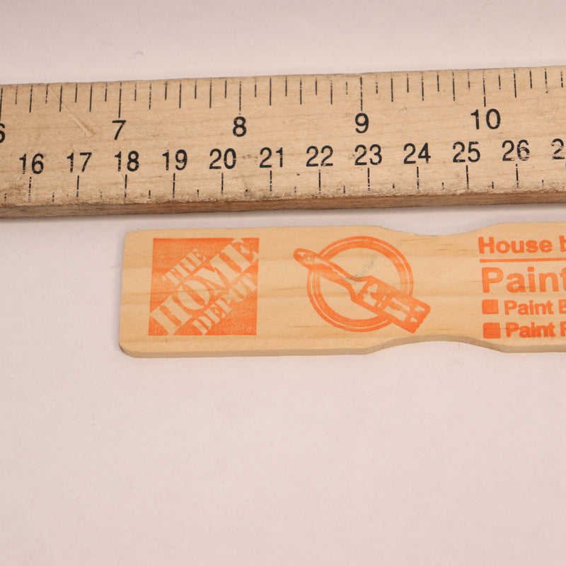 The Home Depot Wooden Paint Stick 1" x 12" C022032