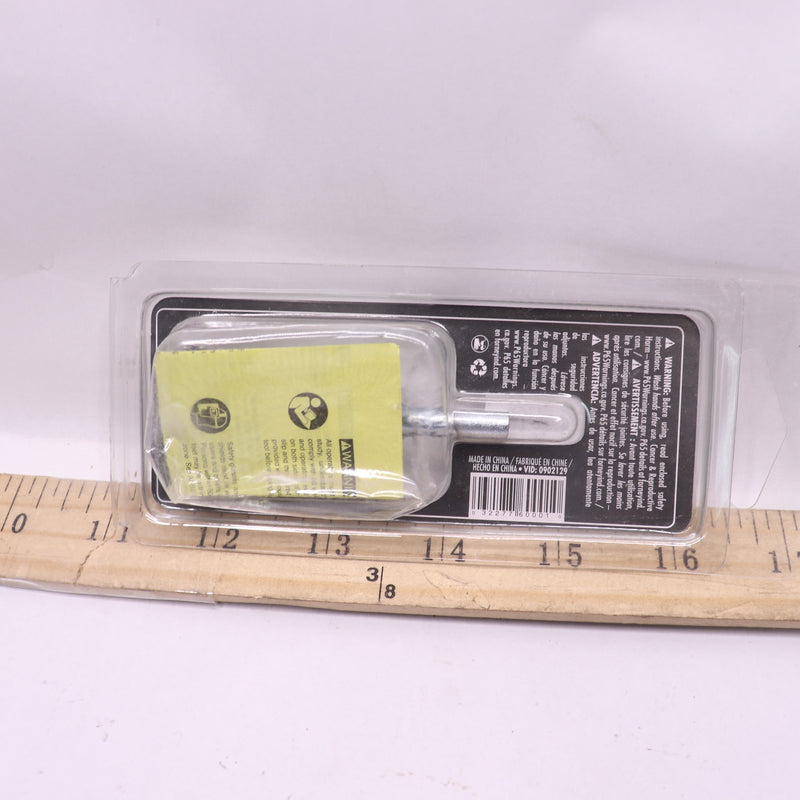Forney End Brush Coarse Crimped Wire 1/4" Shank x 1"