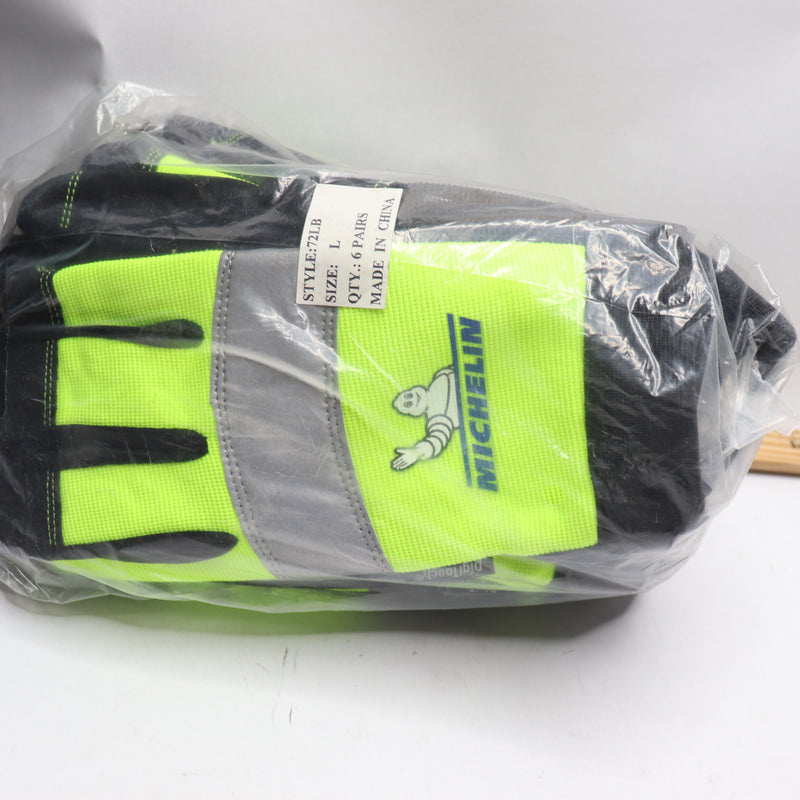 (12-Pk) Michelin Gloves Large 72LB