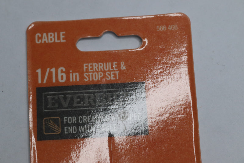 (2-Pk) Everbilt Ferrule & Stop Set 1/16" 566 466