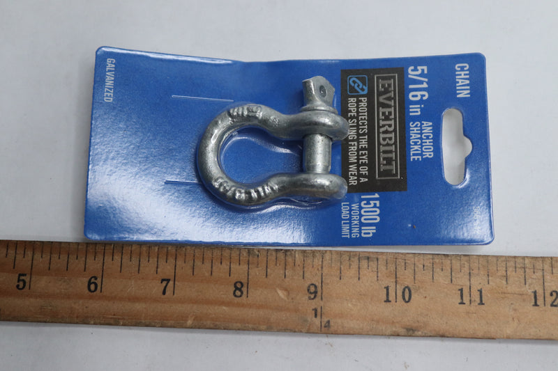 Everbilt Anchor Shackle Galvanized 5/16" 566 542