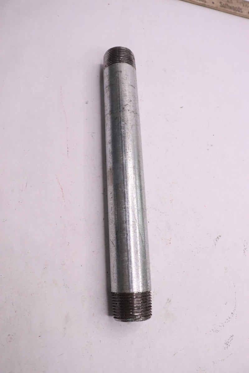 Southland Nipple Galvanized Steel MPT 1" x 10"