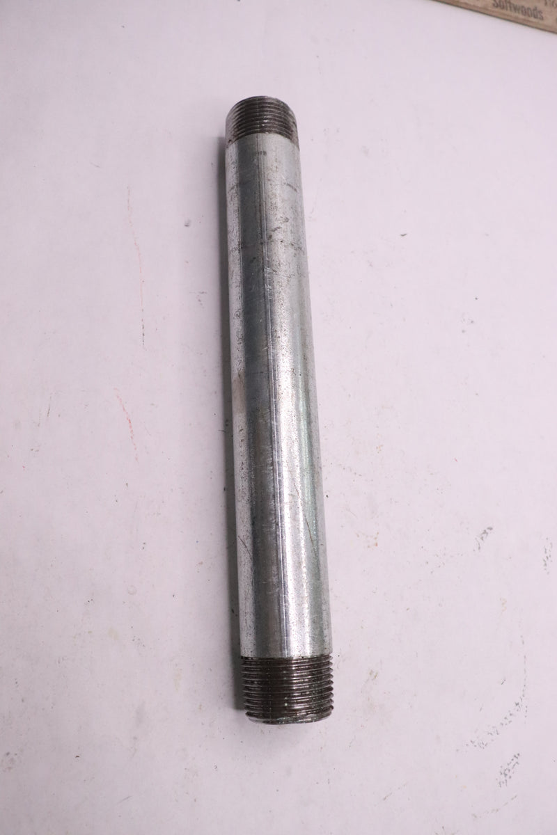 Southland Nipple Galvanized Steel MPT 1" x 10"