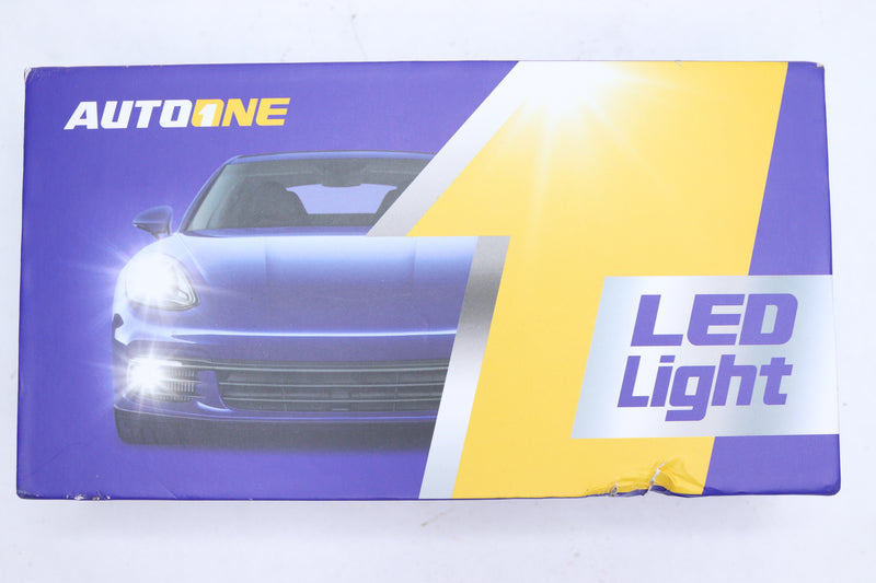 (4-Pk) Autoone LED Lights Plug & Play Fanless Mini Size Car Lights Bulb White