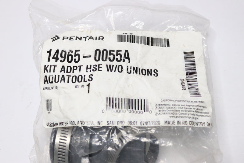 Pentair  Adapter Hose Kit Without Union Aquatools 14965-0055A