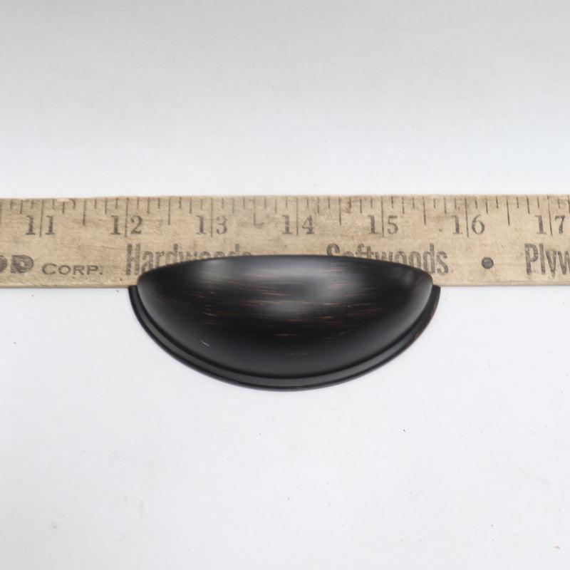 Angstrom's Cup Cabinet Handle Oil Brushed Bronze 3-3/4"