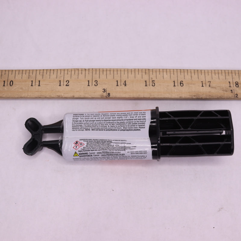 Permatex Plastic Weld Adhesive Black 0.84 Oz. 84115