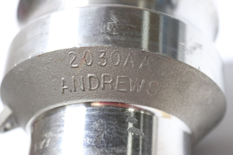 Andrews 230AA Aluminum Spool Adapter x Adapter 2-1/2" x 3-1/2"