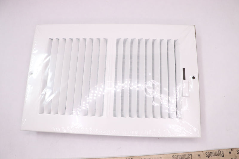 ProSelect Sidewall Ceiling Vent Diffuser White 10" x 6" PS2WW10U
