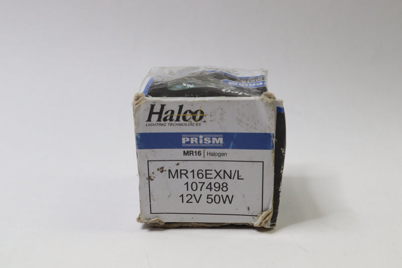 Halco MR16EXN/L Prism Halogen Incandescent Light Bulb 2900K 50W 12V 107498