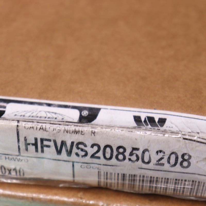 Hubbell Flanged Wireway End Plate ANSI-61 10x10 HFWS20850208