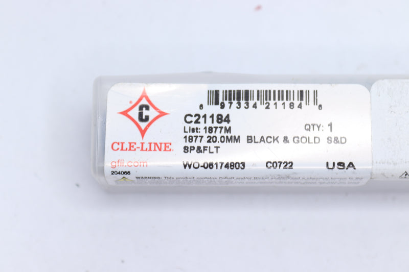 Cle-Line Silver & Deming 118 Degree Drill Black & Gold HSS 20.00 MM C21184