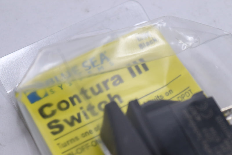 Blue Sea Water Resistant Contura III Switch Black 8286