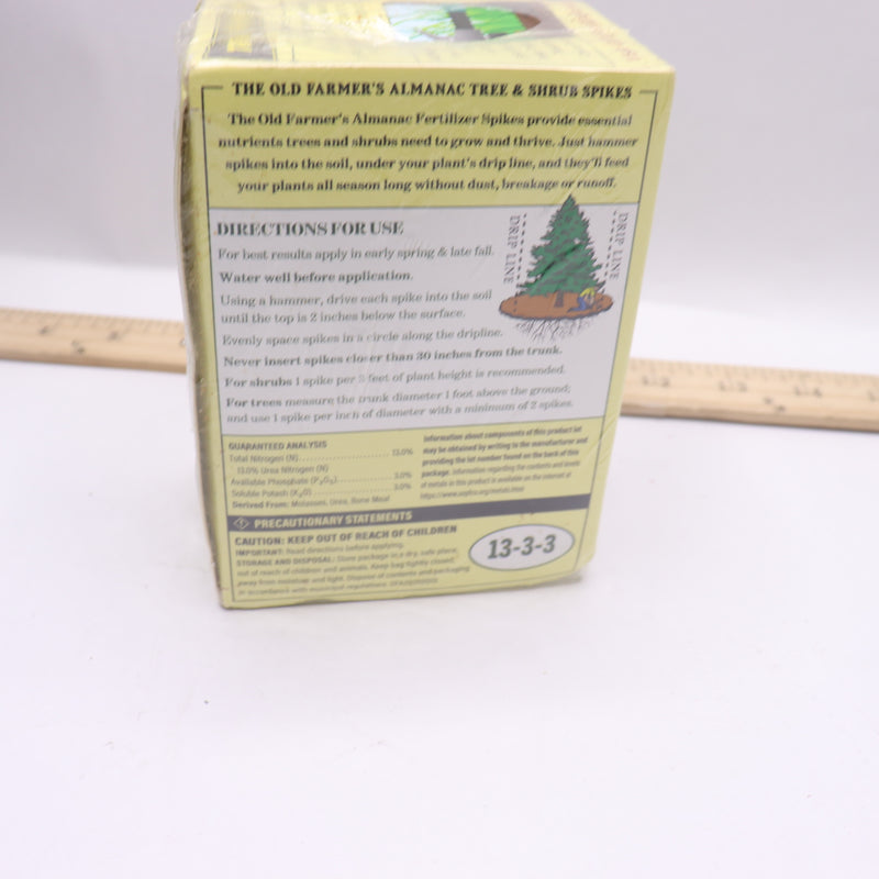 Almanac Tree And  Shrub Fertilizer Spikes 5" 1.5 Lbs