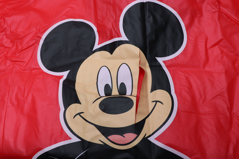 Disney Little Umbrella & Mickey Mouse Rain Wear Set Red - Jacket Is Damaged