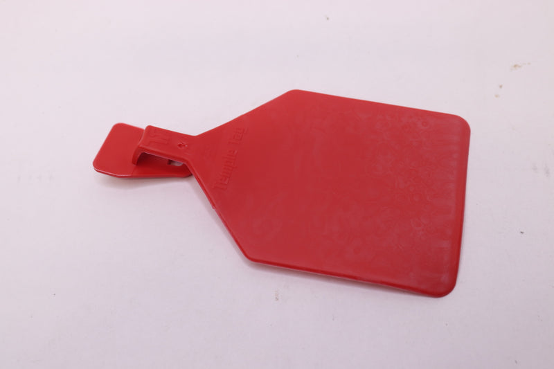 (50-Pk) Temple Tag Cow Ear Tag Red