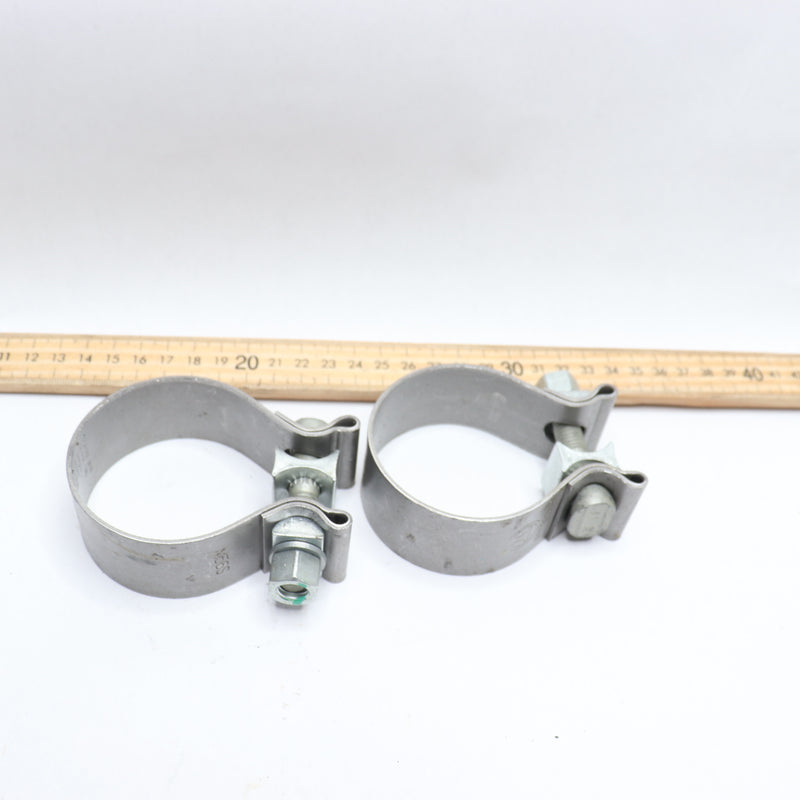 (2-Pk) Accuseal Flat Band Clamp Stainless Steel M56S