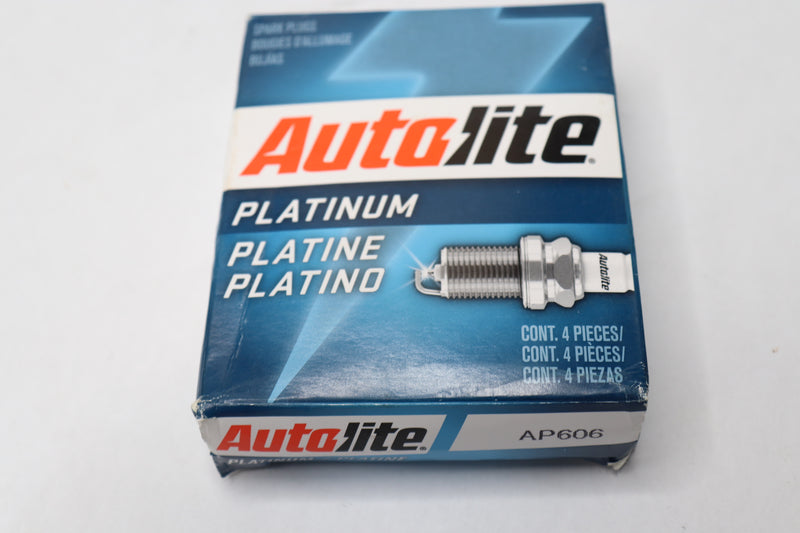 (4-Pk) Autolite Spark Plug Platinum Core Material/Nickel Top Material AP606