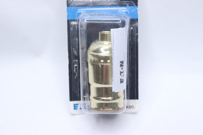 ETN Turnknob Lamp Holder Metal Med Base 3-Way 250W 120V BP925ABD