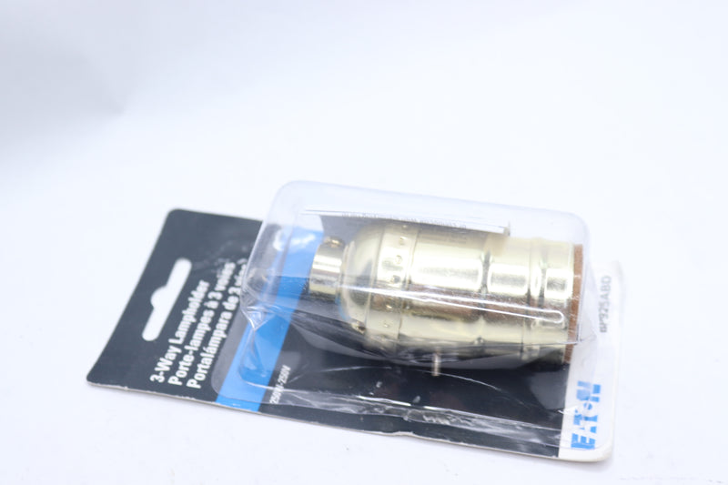 ETN Turnknob Lamp Holder Metal Med Base 3-Way 250W 120V BP925ABD