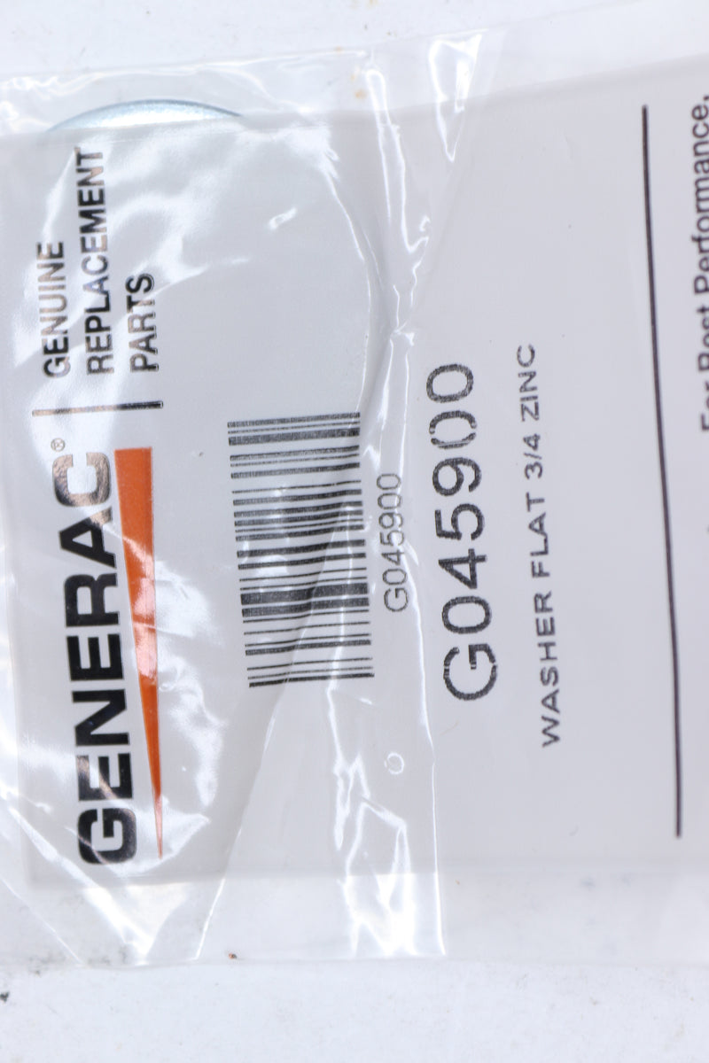 Generac Flat Washer Zinc 3/4" G045900