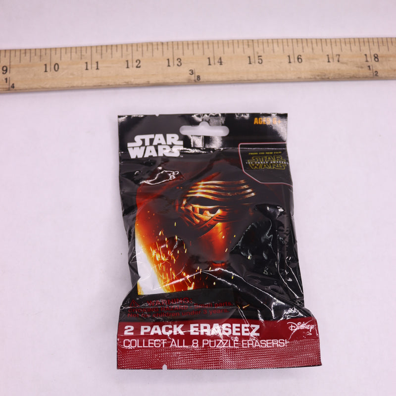 (2-Pk) Star Wars Puzzle Erasers 8483SW