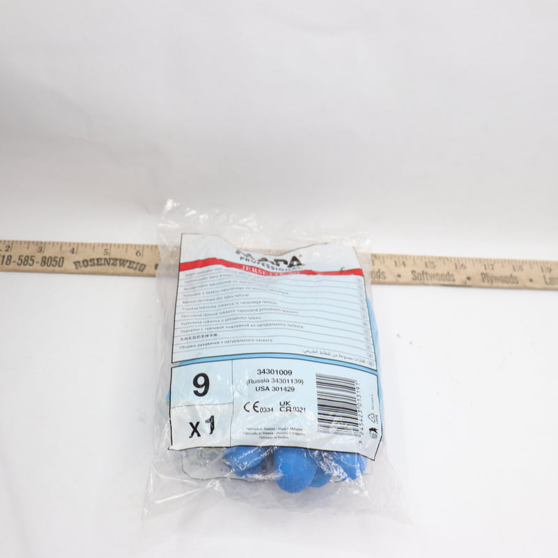 Mapa Jersette 301 Gloves Latex Blue Size 9 290mm 34301009