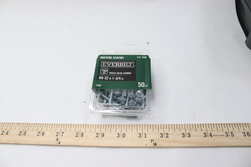 (50-Pk) Everbilt Phillips-Slotted Truss-Head Machine Screws