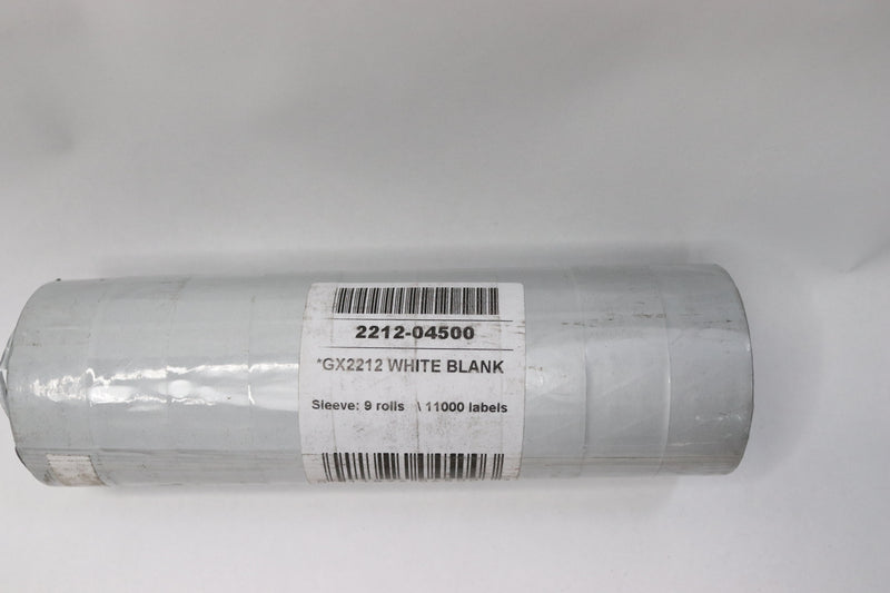 (9-Pk) Garvey Blank Label White GX2212