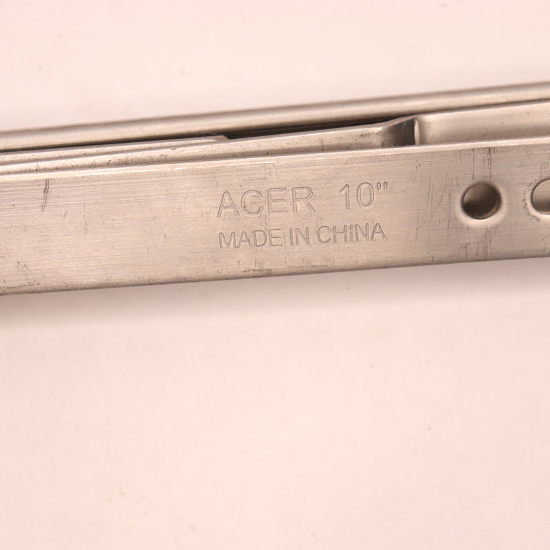 Acer Casement Window Hinge 304 Stainless Steel 10-1/2" Overall Length