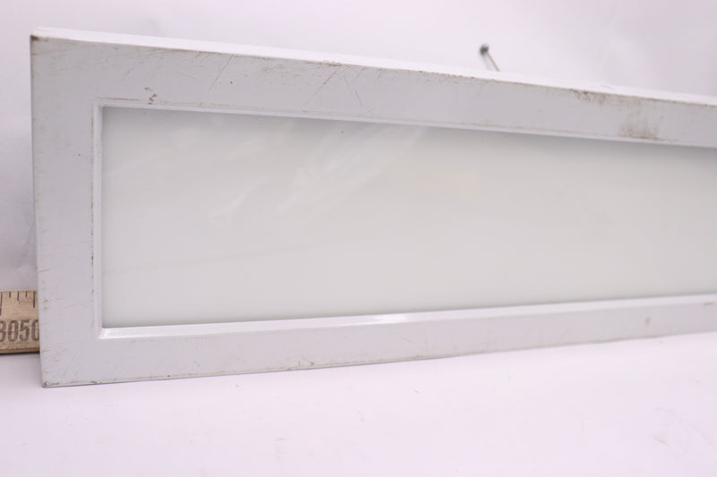 Satco Blink Flush Mount LED Fixture 16W White 5" x 18" S9368 - Cosmetic Damage