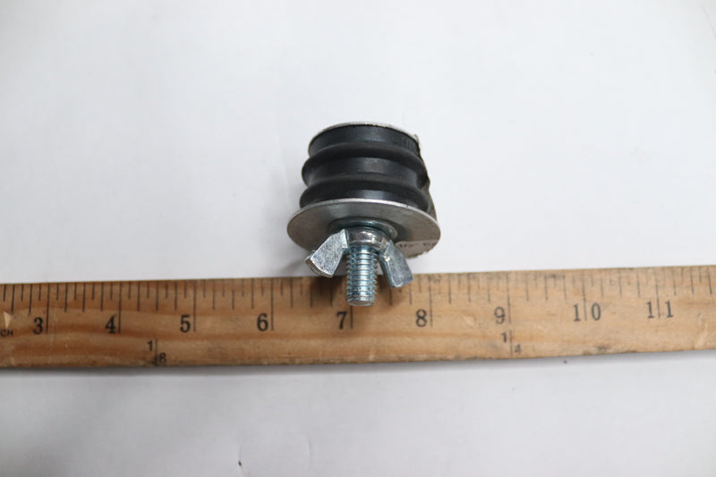 Lasco Economy Rubber Test Plug w/ Easy Grip Wing Nut 1-1/2" 13-1818