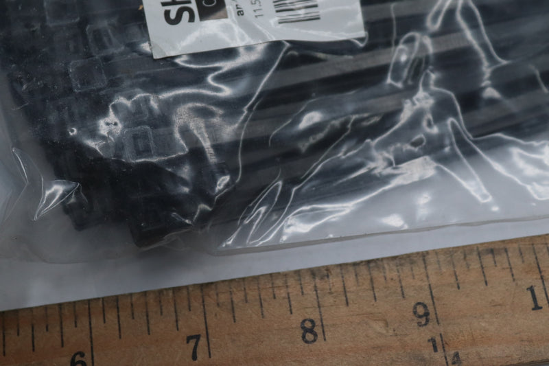 (100-Pk) Show Me Strong Cable Ties Black 50 Lb 11.5" 94-100-316
