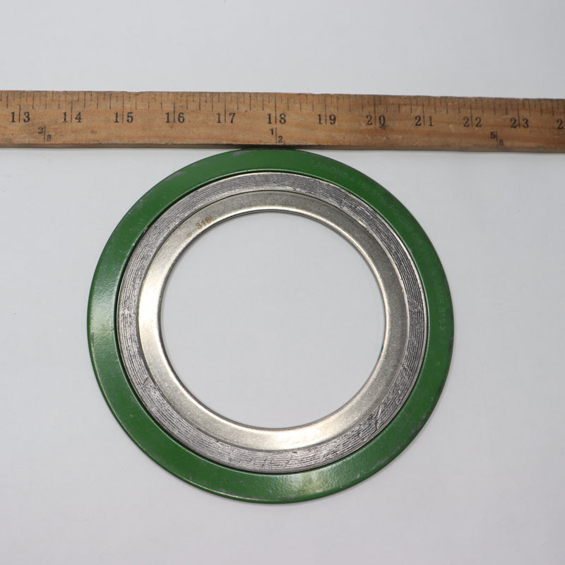 Lamons Spiral Wound Gasket Class 150 316 Stainless Steel 4"