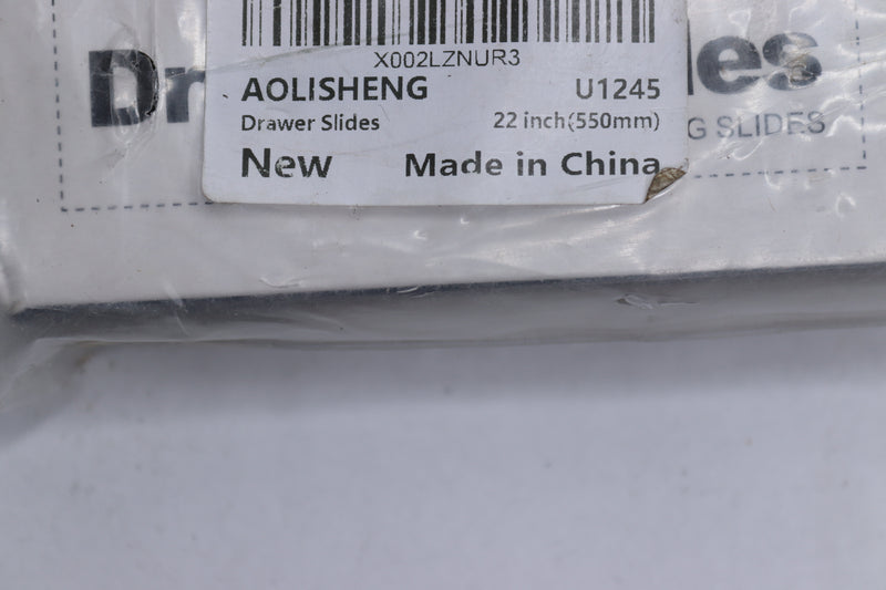 Aolisheng Drawer Slides Stainless Steel 22" U1245