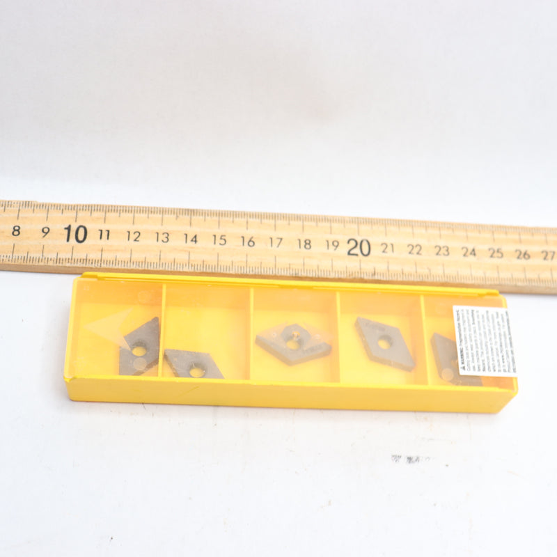 (5-Pk) Kennanmetal Rhombic inserts Carbide DNGA150408T02020