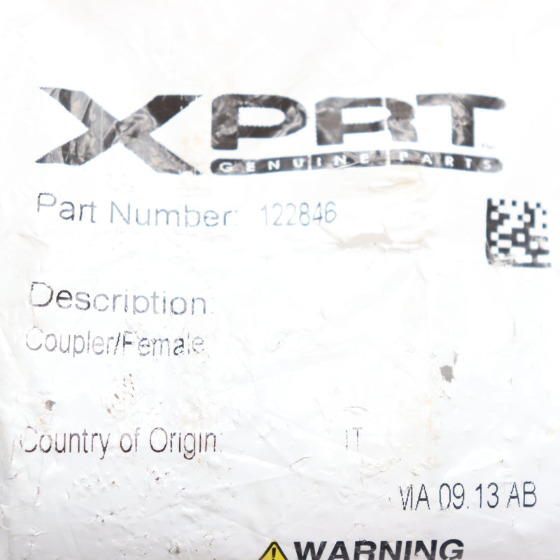 XPRT Female Coupler 3/4" 122846