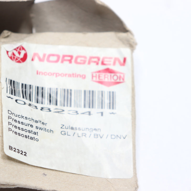 Norgren Herion Pressure Switch 0882341
