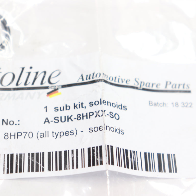 Autoline Solenoid Seal Kit 8HP45 8HP70 A-SUK-8HPXX-SO