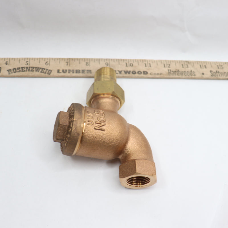 Armstrong Steam Trap Thermostatic Radiator Straight Bronze 65 Psig 3/4" NPT