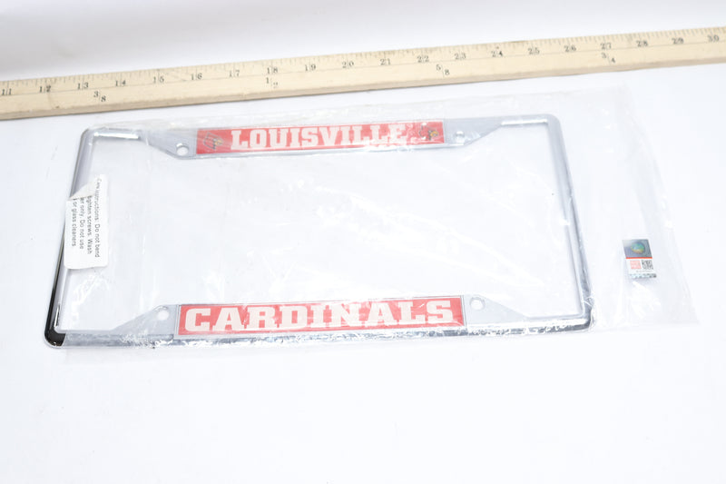 Fanmats Louisville Cardinals License Plate Frame