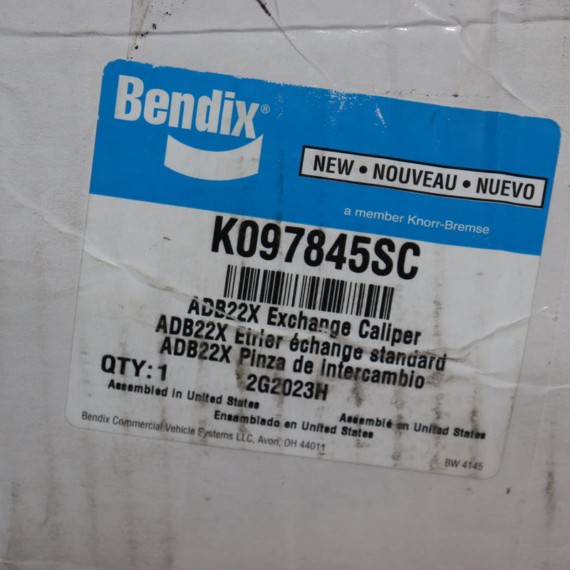 Bendix Disc Brake Exchange Caliper K097845SC