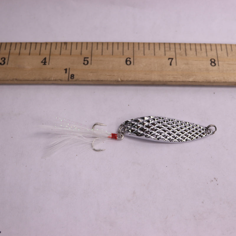 Aorace Fishing Tackle Isca Artificial Lake Silver - Incomplete / 1 Lure Only
