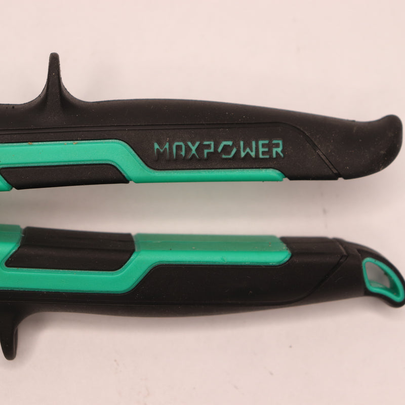 Cut Snipper with Ergonomic Non-Slip Handle Green for Cutting Metal Sheet