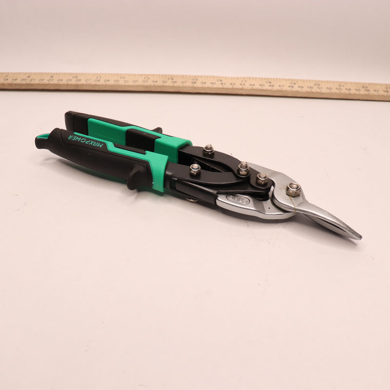 Cut Snipper with Ergonomic Non-Slip Handle Green for Cutting Metal Sheet