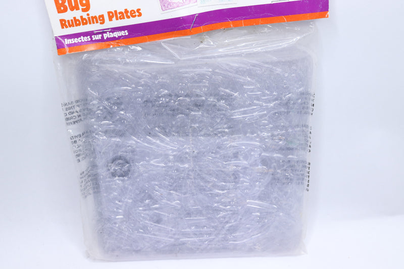 (6-Pk) Roylco Bugs Rubbing Plates 0.25" H x 10.5" W x 8" L R-5843
