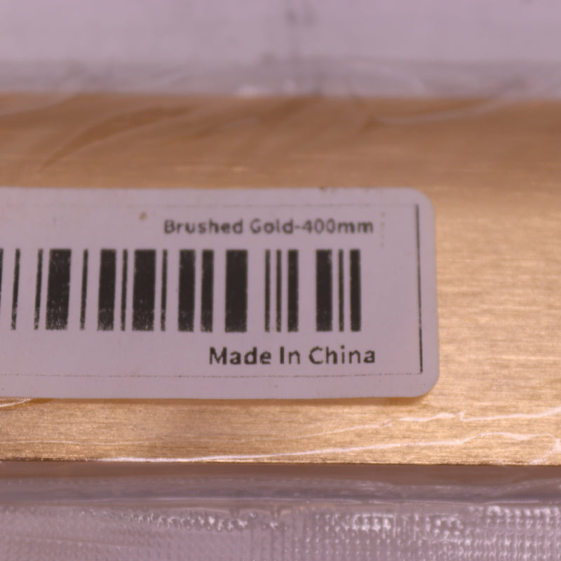 Temu Hidden Furniture Handle Kitchen Cabinet Pull Brushed Gold 400mm